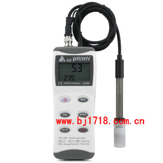 AZ8601 mV/溫度/PH酸堿度表